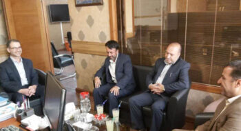 دیدار شهردار و اعضای شورای اسلامی شهر مشکان با جناب آقای سیدحسن مشکانی